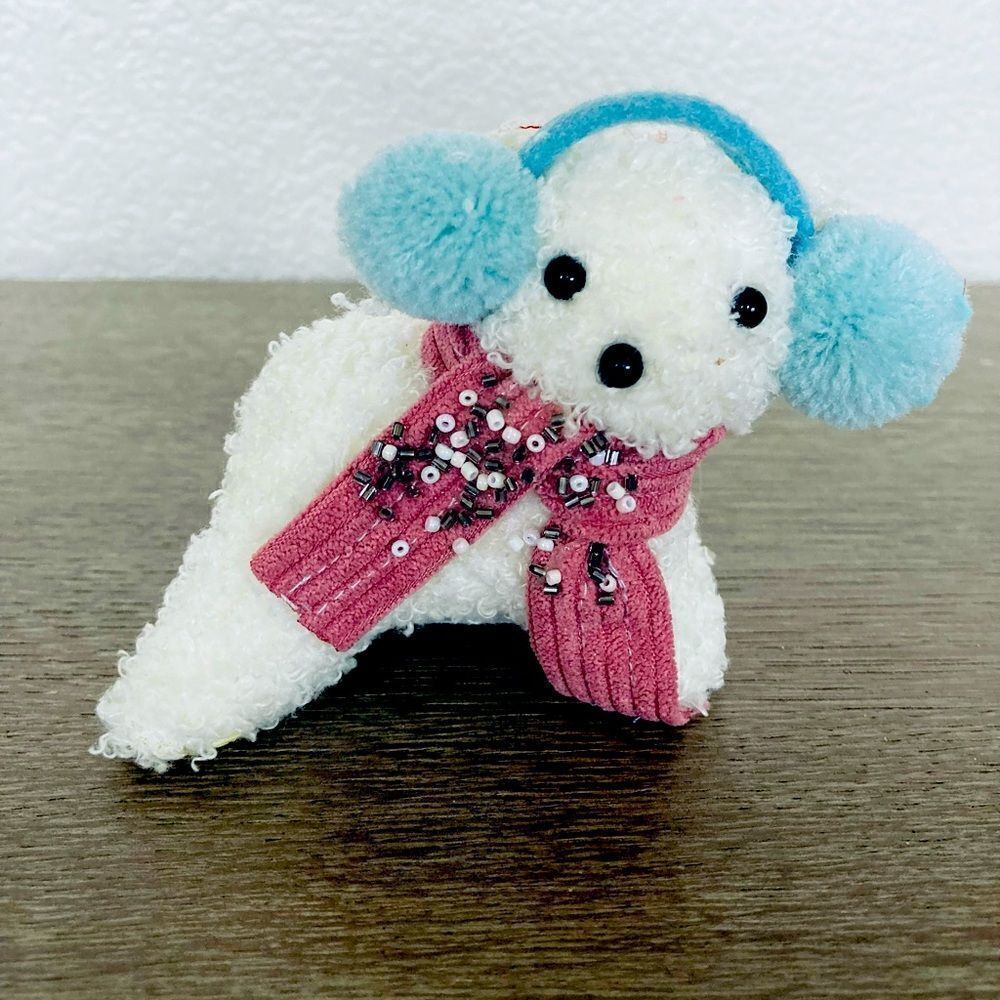 NWT Puppy Dog or Polar Bear Christmas Ornament